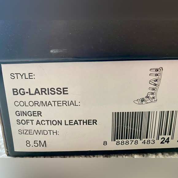 BCBG Larisse Gladiator Sandals Size 8.5M - Picture 12 of 15